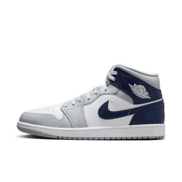 Sneakers och skor Jordan Air Jordan 1 Mid "Wolf Grey & Midnight Navy" Grå | DQ8426-104, 0