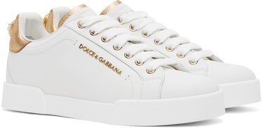 Sneakers och skor Dolce & Gabbana Portofino Black Gold Pearl W Svart | CK1602AN2988E831, 3