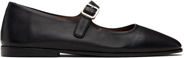 Sneakers och skor Marsèll Marsell Scivolo Leather Ballerina Flats Svart | MW8376 P010, 0