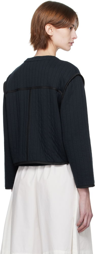 Sweater A.P.C. A.P.C. Garance Cropped Quilted Jacket Svart | COHGW-F32010, 2