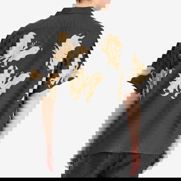 Skjorta Needles Kae Tanaka One-Up Shirt, Size Large Svart | QV432-D, 3