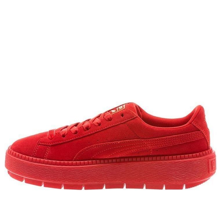 Sneakers och skor Puma Suede Platform Trace Röd | 367045-01, 0