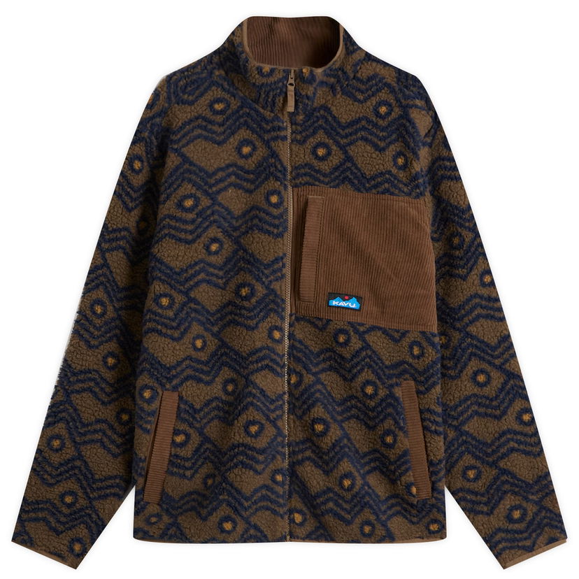 Jacka KAVU Wayside Fleece Jacket Brun | 5209-2733