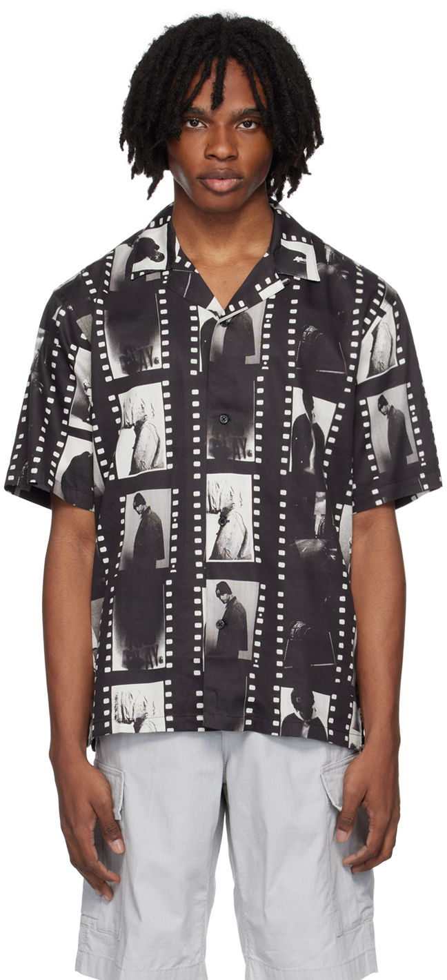 Skjorta Carhartt WIP Photo Strip Print Relaxed Fit Shirt Svart | I033070