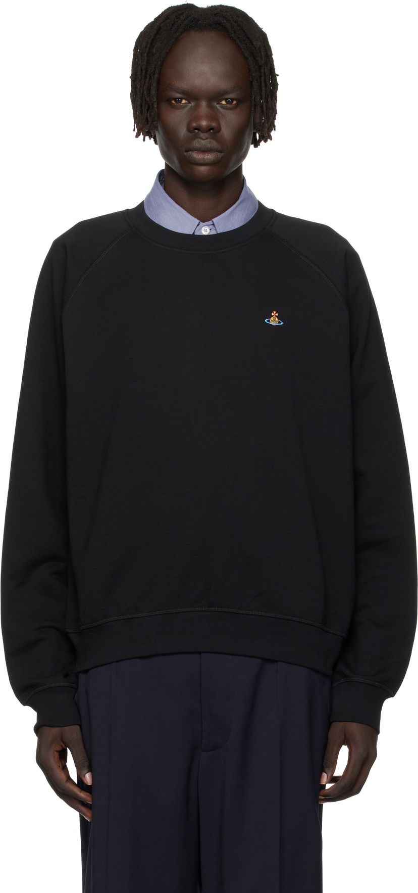 Sweatshirt Vivienne Westwood Vivienne Westwood Raglan Sweatshirt Svart | 3I010014-J006O-