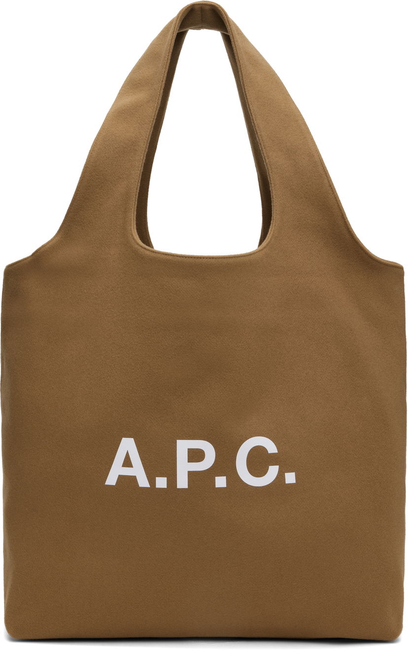 Tygpåse A.P.C. A.P.C. Ninon Tote Bag Brun | WOARV­-M61565