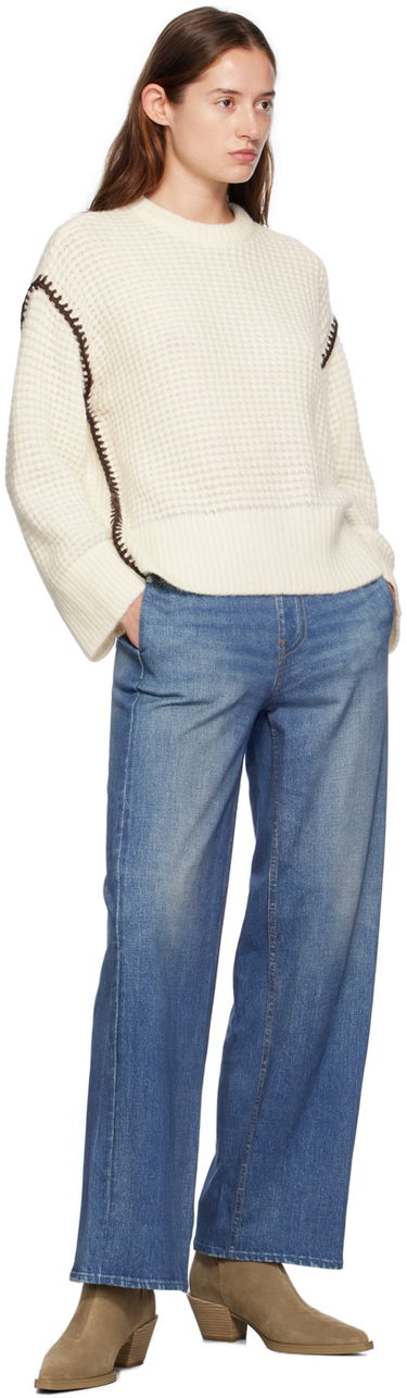 Sweater rag & bone Rag & Bone Women's Katie Crocheted Sweater Vit | WAS24F049SA49, 3