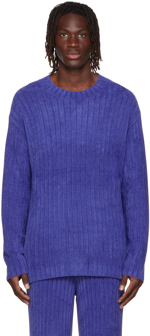 Sweater Dion Lee Dion Lee Blueprint Ribbed Knit Sweater Purpur | C7100P22
