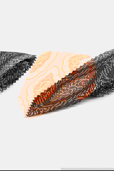 Tillbehör Drôle de Monsieur Drôle de Monsieur La Cravate MEdaillon Tie Brun | I.TI002.SE016, 0