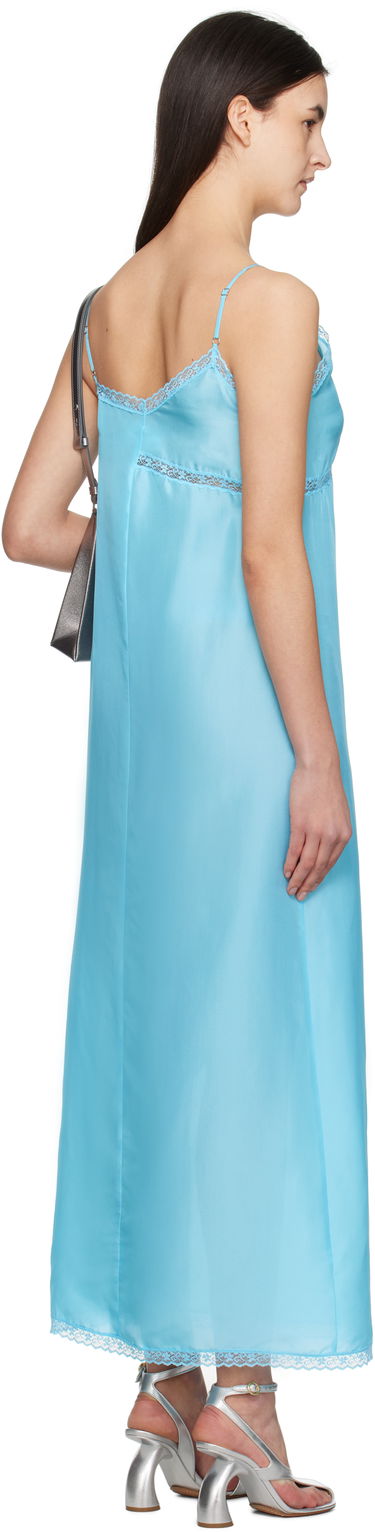 Klä Maison Margiela MM6 Maison Margiela Lace Camisole Maxi Dress Blå | S52CT0785 M35244, 2