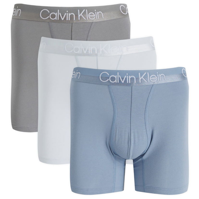 Boxare CALVIN KLEIN Boxer Briefs - 3 Pack Flerfärgad | 000NB2971APV3
