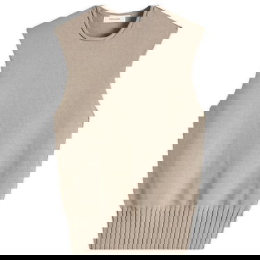 Sweater Entire Studios Entire Studios Burns Knit Vest Beige | ES2714MG, 1