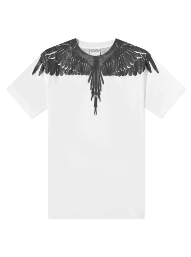 T-shirt Marcelo Burlon Icons Wings Tee Vit | CMAA018C99JER0010110