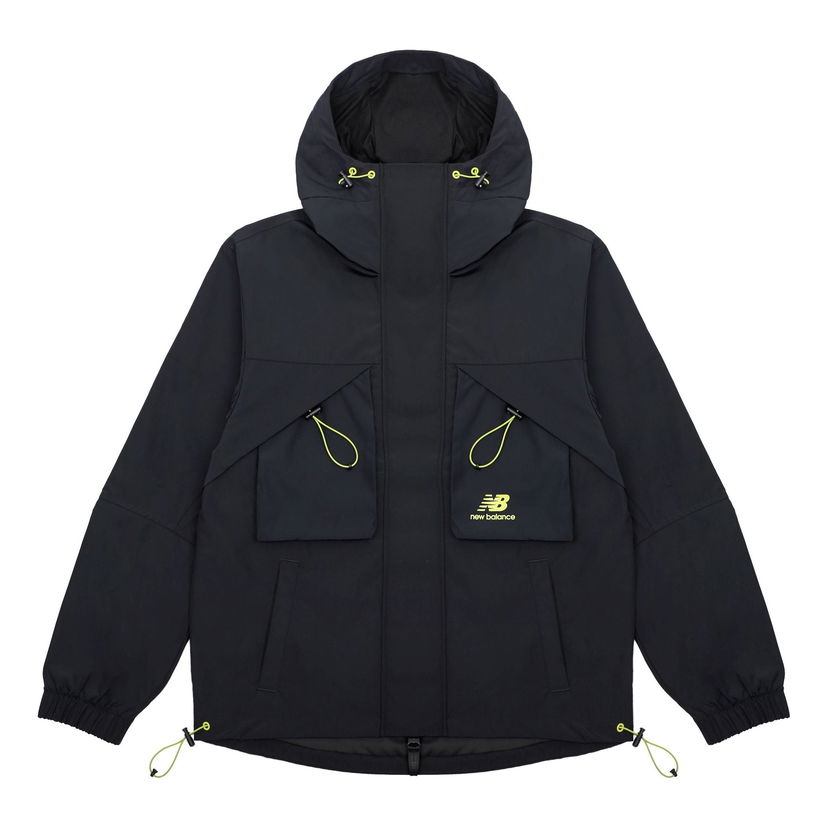 Vindjacka New Balance Men's Breathable Woven Sports Jacket Svart | AMJ13376-BK