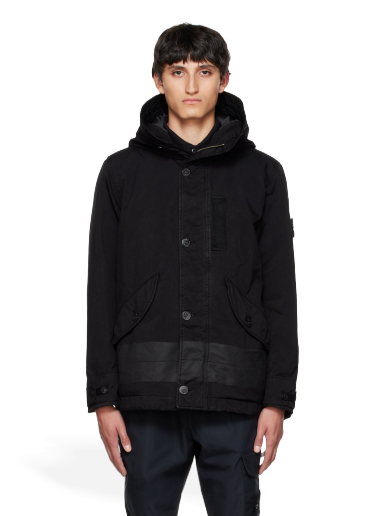 Jacka Stone Island David-TC Down Jacket Svart | 771541349
