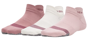 Strumpor Under Armour UA Breathe 3-Pack No-Show Tab Socks Flerfärgad | 1387052-673, 0