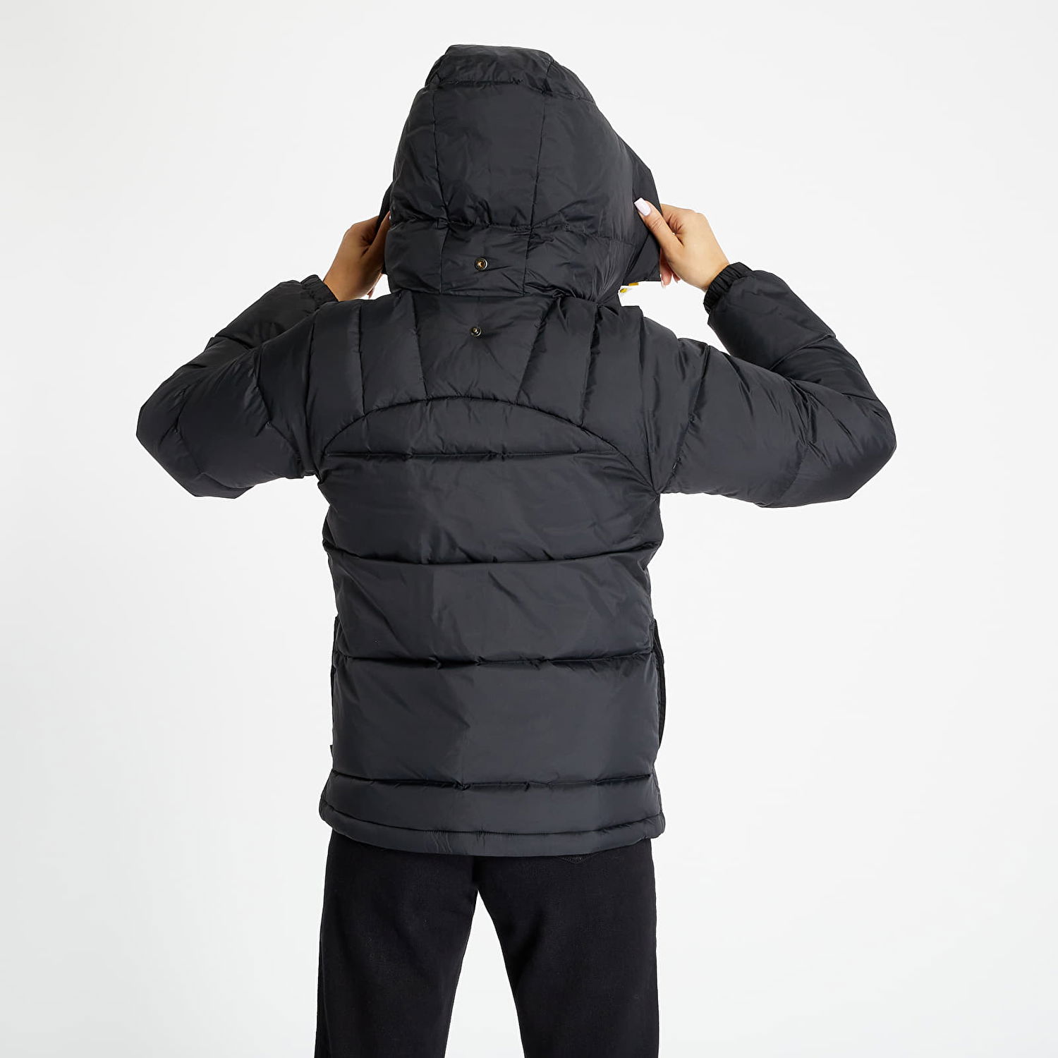 Pufferjacka FJÄLLRÄVEN Expedition Down Lite Jacket Svart | F89995-550, 0