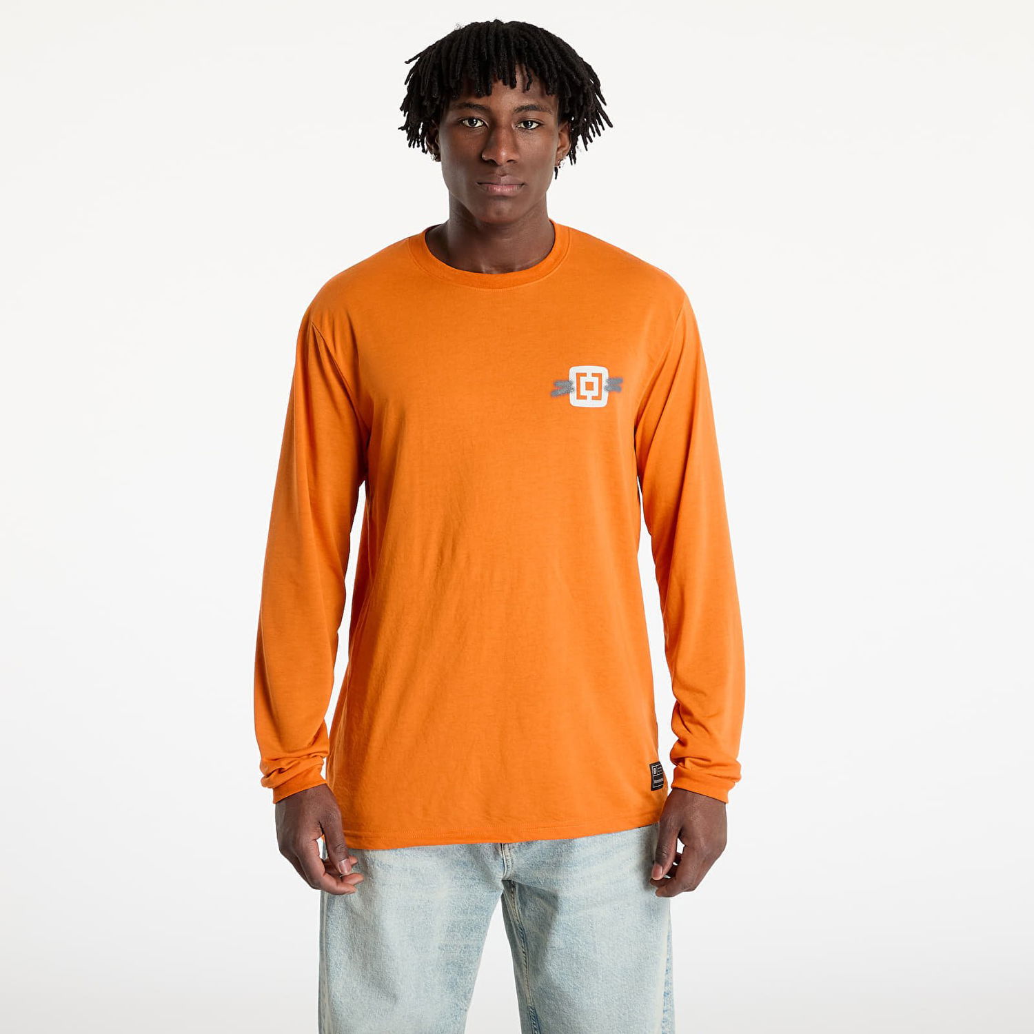 T-shirt Horsefeathers Horsefeathers Fury Long Sleeve Bike Jersey Orange | SM1273L, 0