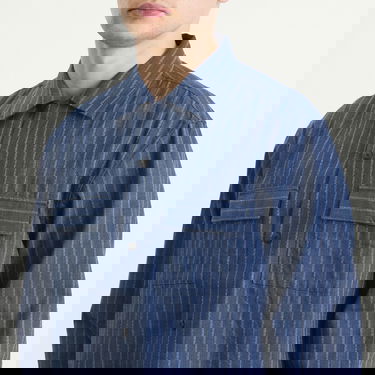 Skjorta visvim Keesey Stripe Shirt Blå | 0125205011005, 5