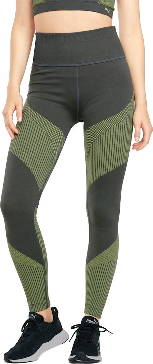 Damasker Puma Puma Train Seamless HW 7/8 Tight Leggings Grön | 52105207, 0
