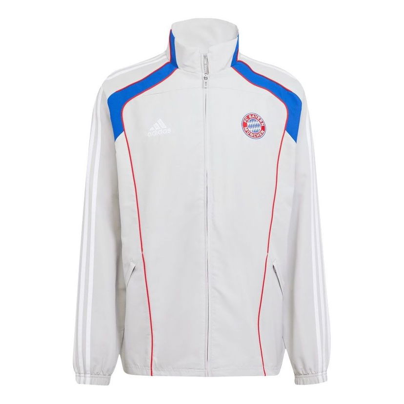 Träningsoverall adidas Originals FC Bayern Urban Purist Track Top Grå | JF0592