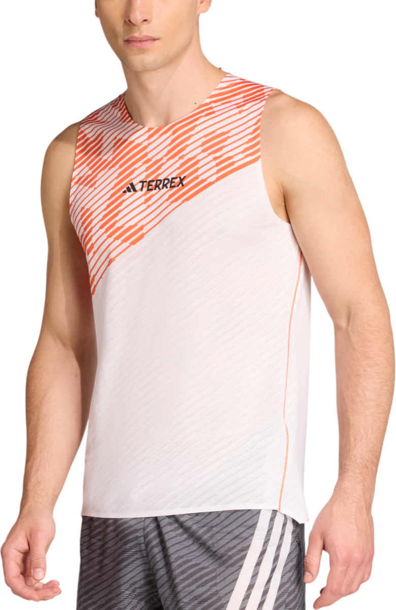 Linne adidas Performance Terrex Techrock Pro Tank Top Vit | jx2831, 0