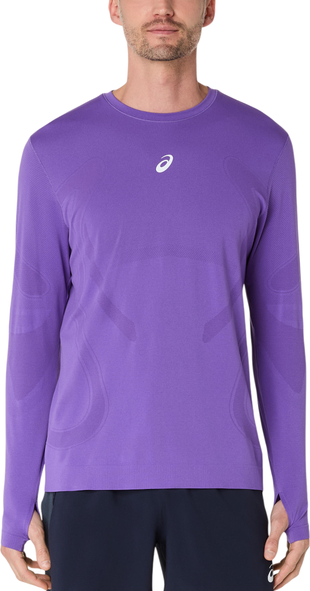 T-shirt Asics ASICS Road Seamless Long Sleeve Top Purpur | 2011d356-500