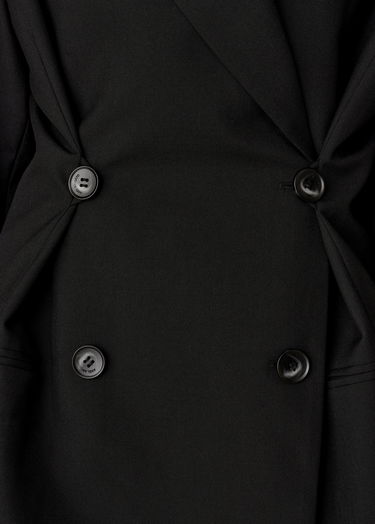 Jacka AXEL ARIGATO Double-Breasted Cropped Blazer Svart | A2873001, 5