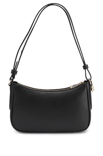 Axelväska BOSS BOSS Crossbody Bag with Monogram Charm Svart | 50547773, 1