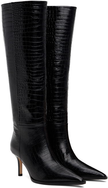 Strumpor Aeyde Aeyde Tula Leather Tall Boots Svart | A11-KB-TULP75ST95-FW24-800-065, 3