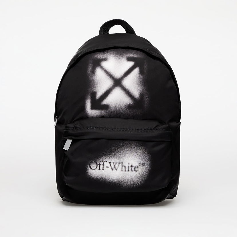Ryggsäck Off-White Off-White Arrow Spray Backpack Svart | OBNB001S25FAB0011001
