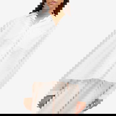 Skjorta YMC Annie Pleated Back Shirt X-Small Vit | Q2WMA-10, 2