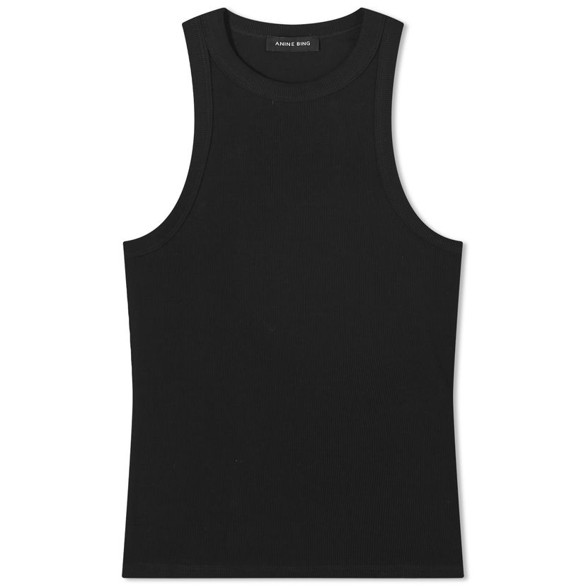 Linne Anine Bing Eva Tank Top Svart | A-08-0151-000