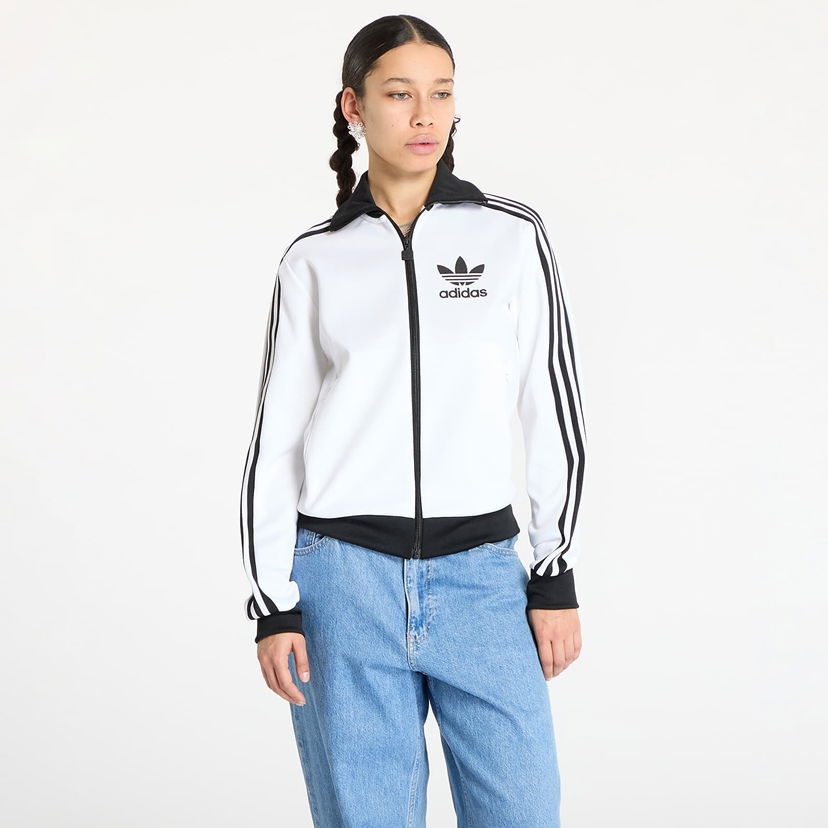 Bomberjacka adidas Originals Adicolor Classic Track Top Vit | JC5806