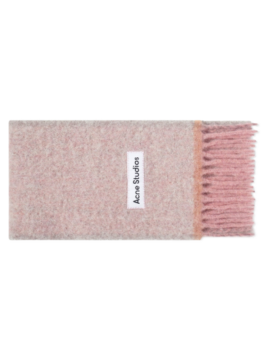 Halsduk Acne Studios Vally Solid Scarf Dusty Pink Rosa | CA0290-416