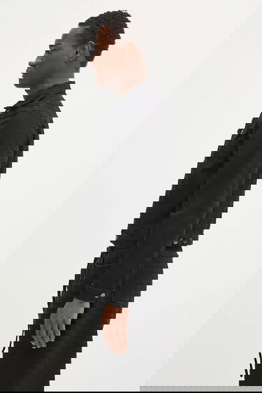 Jacka 032C 032c Down To Earth Boxy Denim Jacket Svart | S25-URD-1921-050, 4