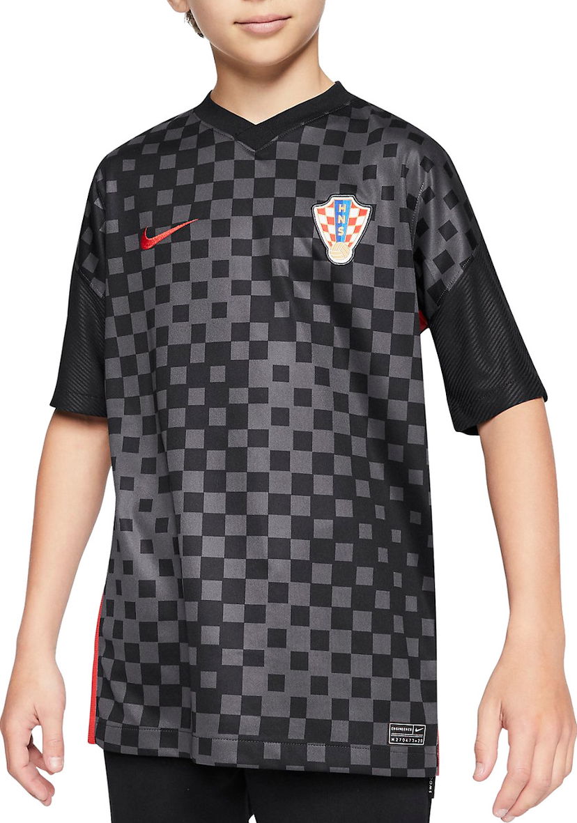 Jersey Nike Croatia Stadium Away Dry SS Jersey Nike Svart | cd1029-060