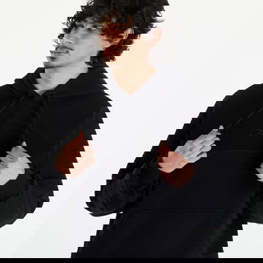 Sweatshirt Reebok LTD Waffle Pattern Hoodie Black Svart | RMBB003C99FLE0011000, 4