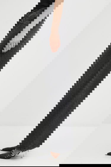 Jeans Anine Bing brie High Waist Wide Leg Jeans Svart | A.06.11246, 1