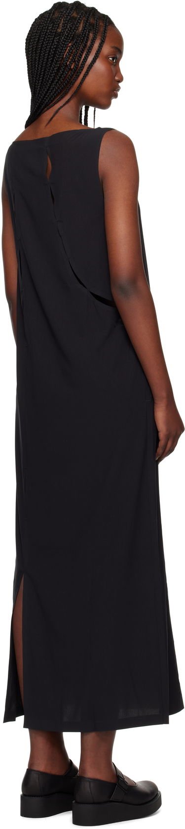 Klä Y-3 Y-3 Slit Maxi Dress Svart | JD1474, 2