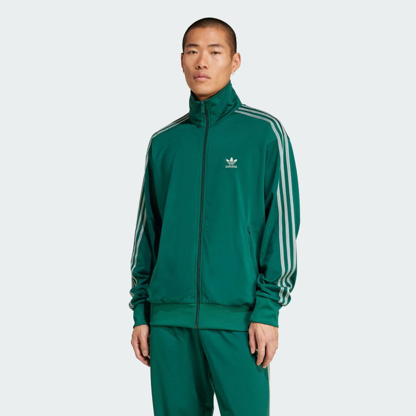 Träningsoverall adidas Performance Classics Firebird Track Jacket Grön | JP2543