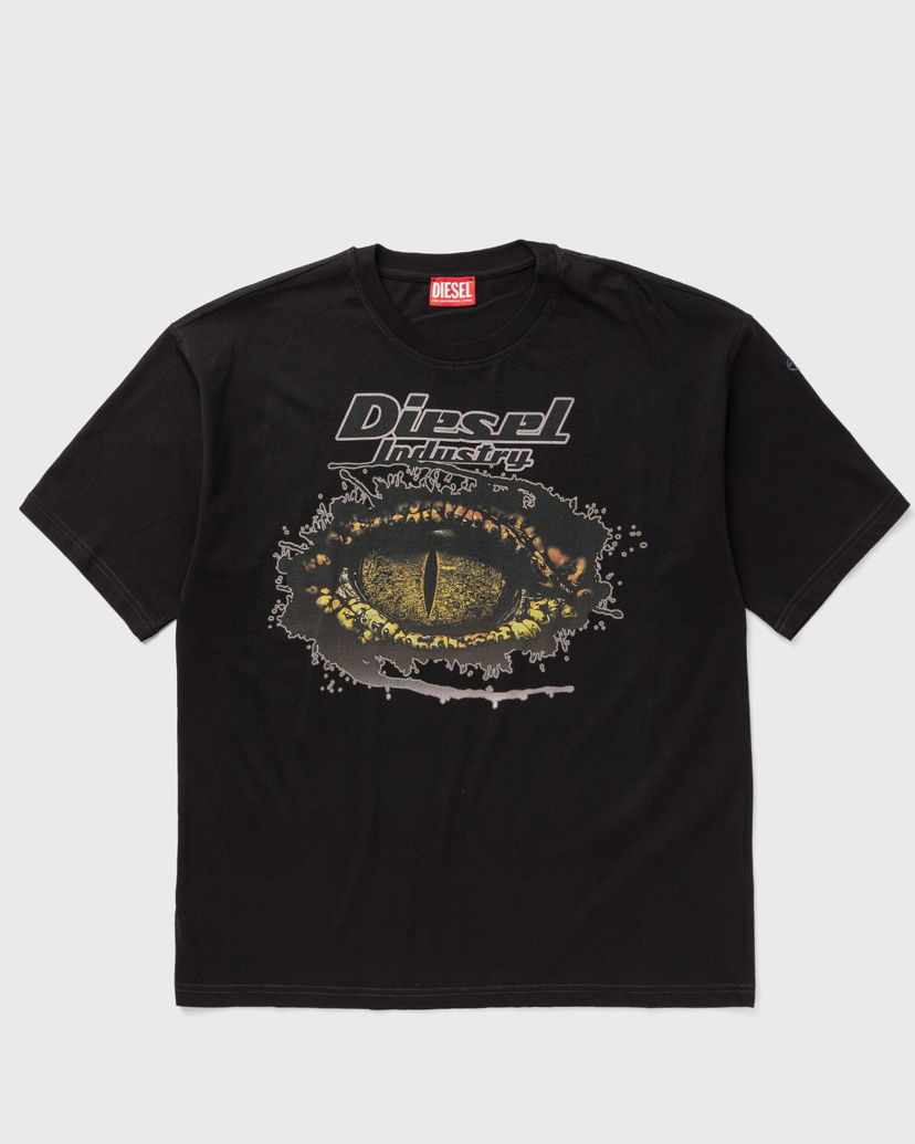 T-shirt Diesel Diesel Industry Graphic T-Shirt Svart | A19640-0PLAT-9XX
