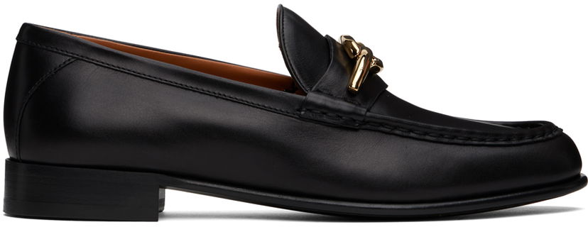 Kläder Valentino Valentino Garavani VLogo Loafers Svart | 5W2S0IK0MIM