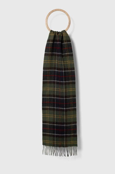 Halsduk Barbour Wool Scarf Grön | USC0362, 0