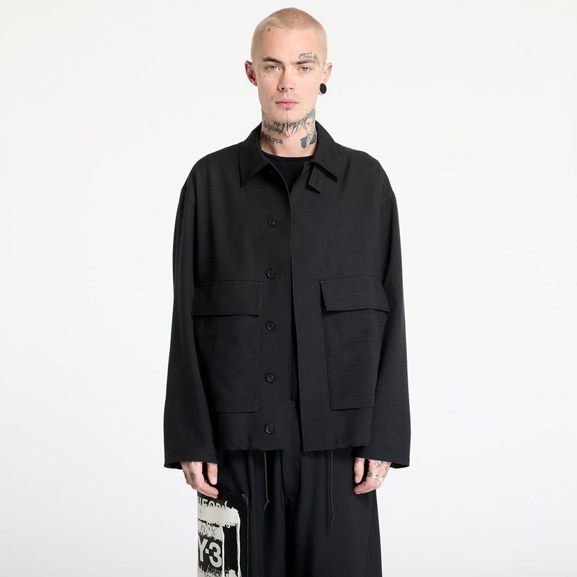 Jacka Y-3 Sport Uniform Patch Coach Jacket Svart | JN3719