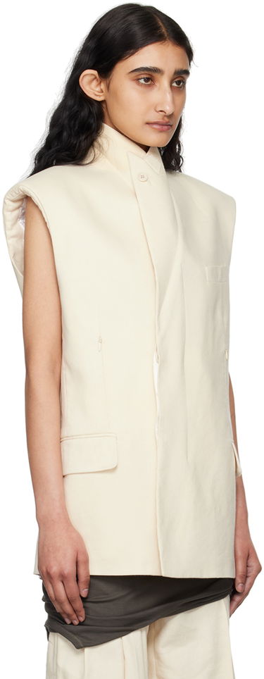 Väst Helmut Lang Helmut Lang Car Vest Beige | O04HW199, 1