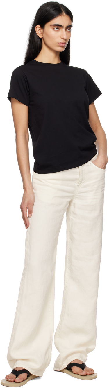 T-shirt The Row The Row Florie T-Shirt Svart | 8652-K643, 3