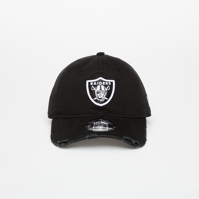 Keps New Era Las Vegas Raiders 9TWENTY NFL Wash Adjustable Cap Svart | 60691220