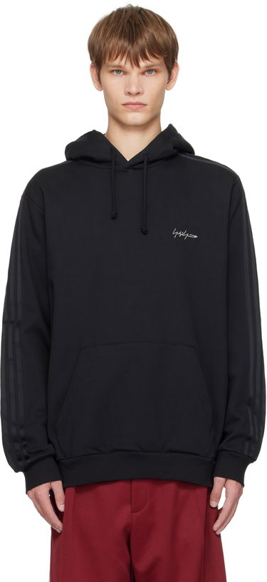Sweatshirt Yohji Yamamoto Y-3 Yohji Yamamoto Kuro Hoodie Svart | KA9652, 0