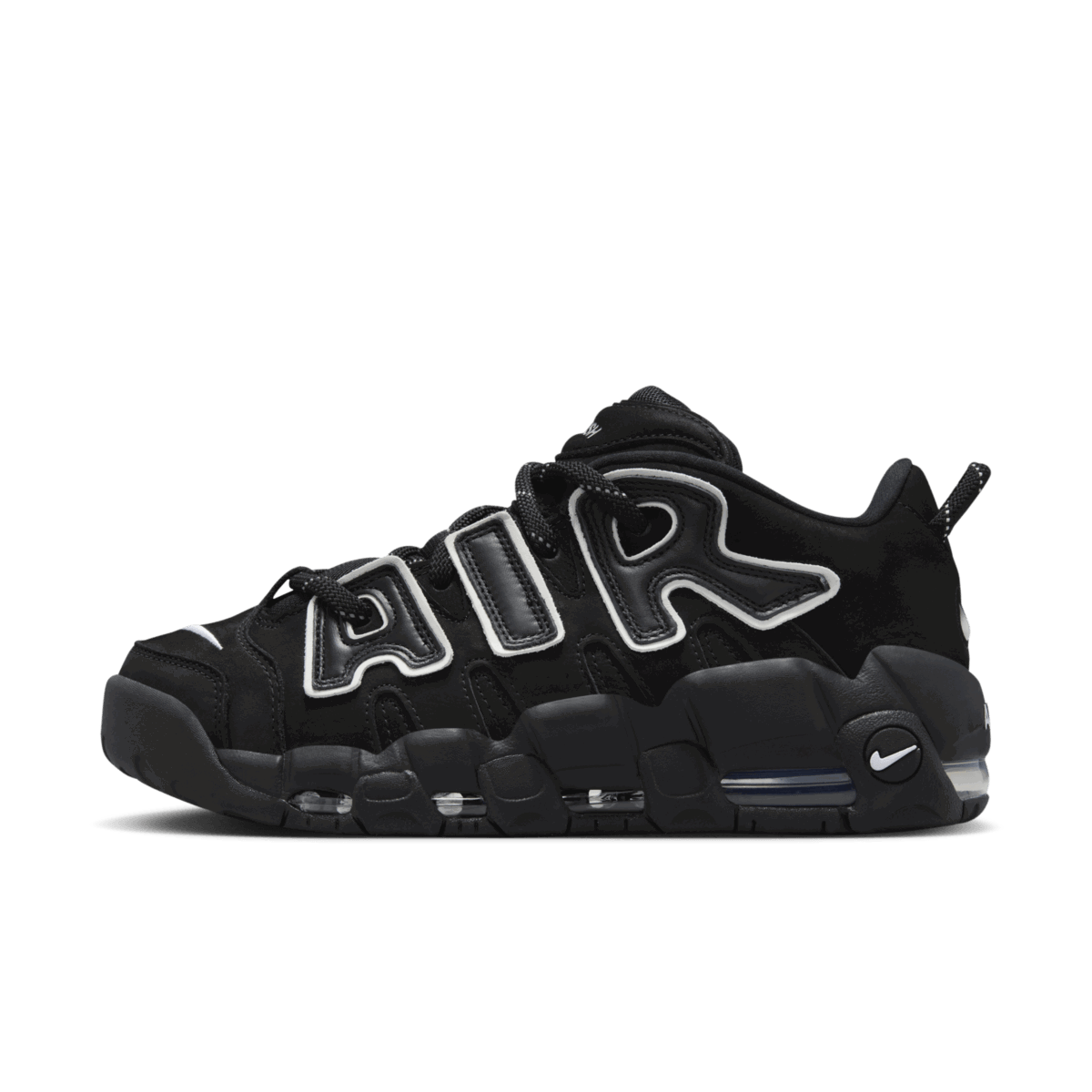Sneakers och skor Nike AMBUSH x Air More Uptempo Low "Black and White" Svart | FB1299-001, 0